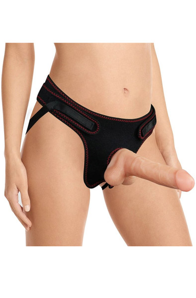 Lovetoy Easy Strapon Set 20 cm Strap-on med sele | | Intimast