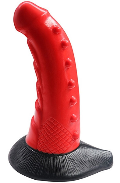 MonsterRed Monster Wavy Dildo 21 cm Monster dildo | | Intimast