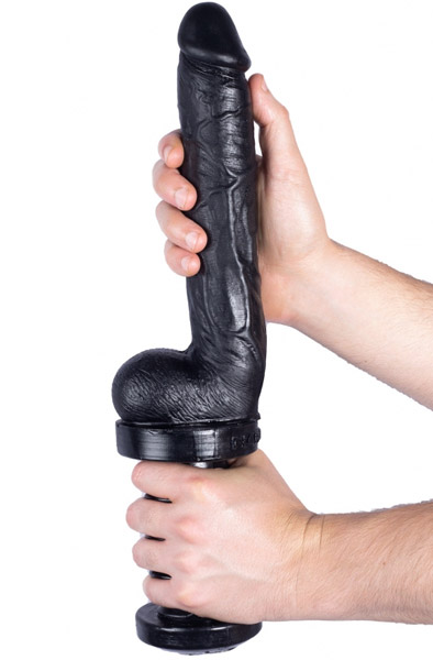 Fist Impact Hold The Dick 40cm Dildo