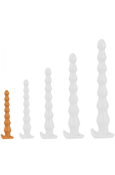 TheAssGasm Plug Long Chap Beads 24 cm Analdildo | | Intimast