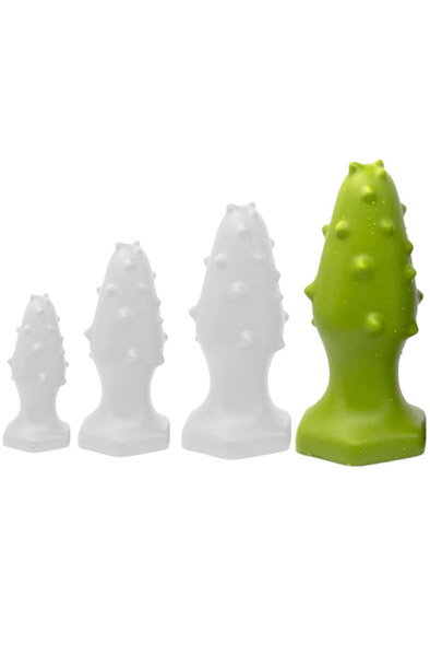 Silicone Plug Monster Spike XL 18 cm Grövre analplugg |  | Intimast