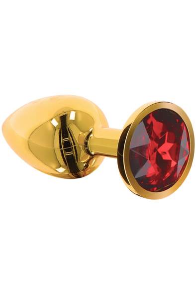Butt Plug With Diamond Jewel Small Analplugg metall | | Intimast
