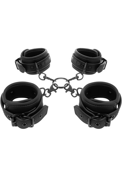 Fetish Submisive Hogtie & Cuff Set Hand och fotbojor |  | Intimast