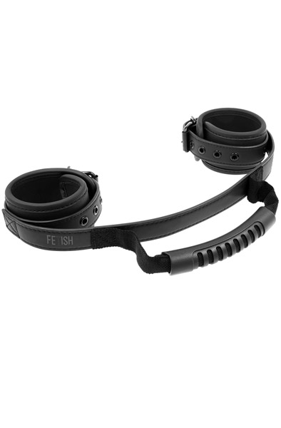 Fetish Submisive Cuffs With Puller Handbojor |  | Intimast