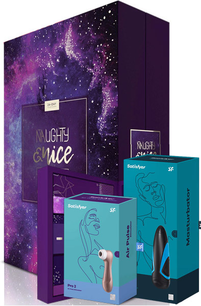 N & N Advent Calender + Satisfyer Pro 2 + Men Mastubator Adventskalender sexleksaker |  | Intimast