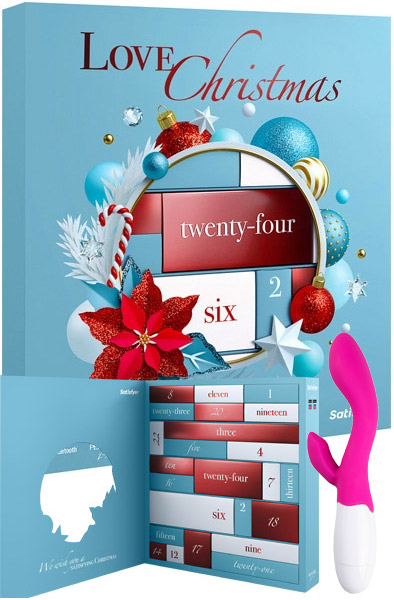 Satisfyer Advent Calendar + Lily Vibrator Adventskalender sexleksaker |  | Intimast