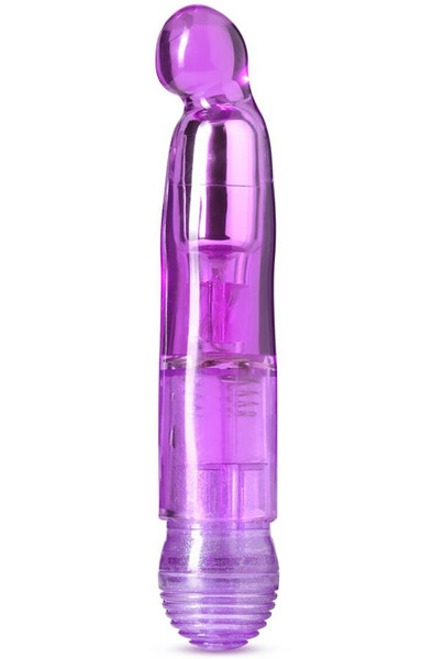 Naturally Yours Rumba Purple 17,5cm Dildo med vibrator | | Intimast