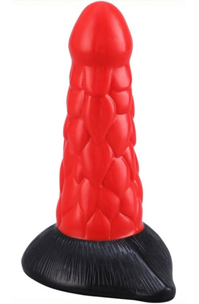 MonsterRed Monster Scales Dildo 21 cm Dragon dildo |  | Intimast