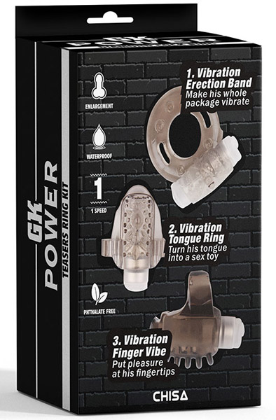 Multipurpose Teasers Ring Kit Vibratorer paket |  | Intimast