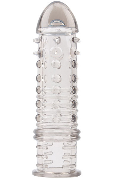 Swirls Grey Sleeve 16,5 cm Penisöverdrag |  | Intimast