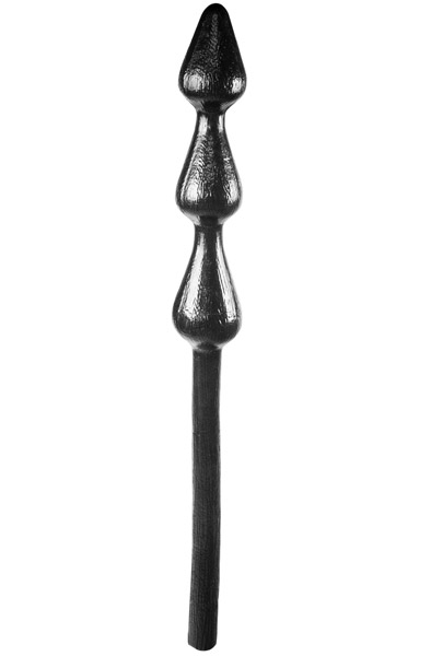 DEEP'R Barb Black 70cm Extra lång analdildo