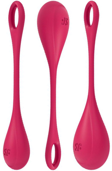 Produktfoto för Yoni Power 1 Balls Training Set - Röd