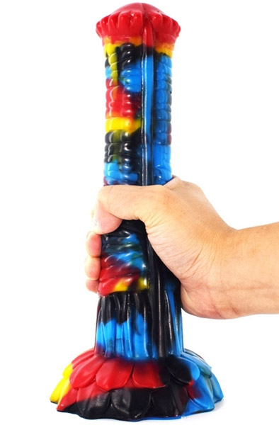 Dildo Tork Multicolour 29 cm Dragon dildo