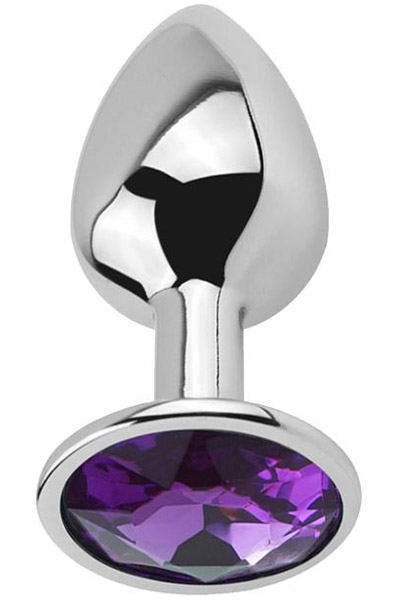 Afterdark Purple Amethyst Anal Plug S Analplugg metall |  | Intimast