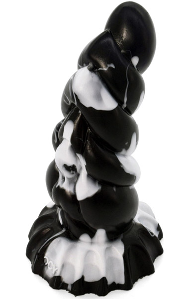 Plug Skarix Black-White 20 cm Dragon dildo