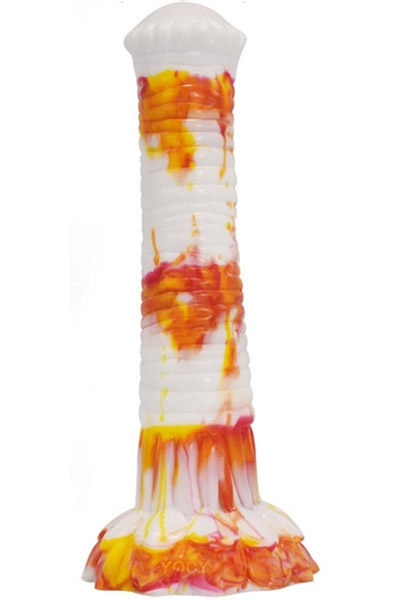 Dildo Tork White-Orange 29 cm Dragon dildo