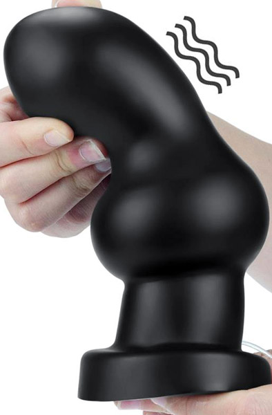King Sized Vibrating Anal Rammer 18cm XL Buttplug