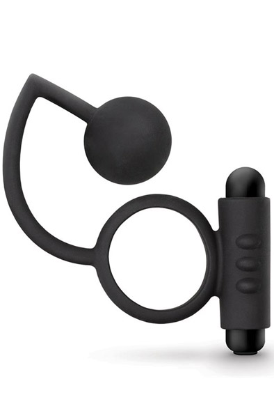 Anal Adventures Anal Ball With C-Ring Analplugg med penisring | | Intimast