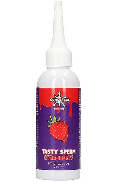 Cum Face Tasty Sperm Strawberry 80ml Fejksperma |  | Intimast