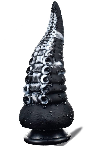 Sealik Tentacle Dildo Black-White 20 cm Monster dildo |  | Intimast