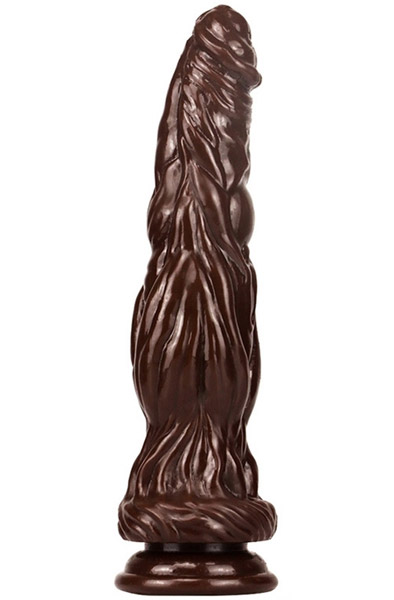 Silicone Dildo Monster Bark Brown 26 cm Monster dildo |  | Intimast