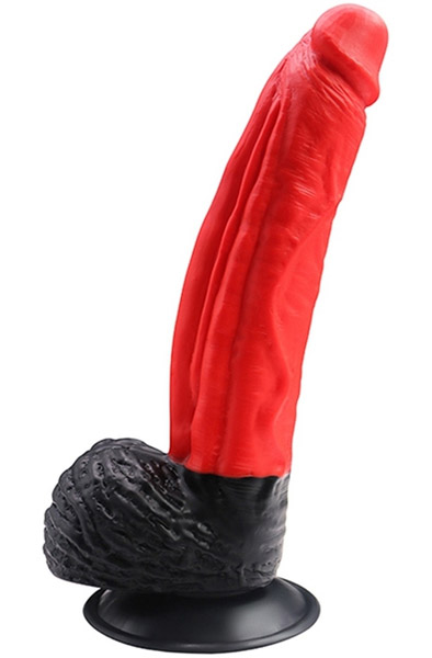 MonsterRed Silicone Dildo Sapio 25 cm Monster dildo | | Intimast