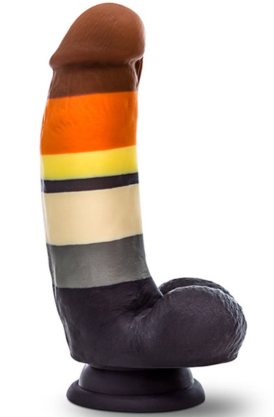 Pride Silicone Dildo With Suction Cup Bear 18cm Dildo | | Intimast