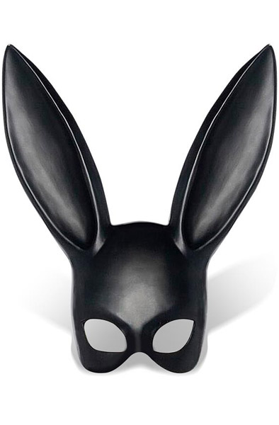 IntoYou Allicia Bunny Mask Black Kaninöron