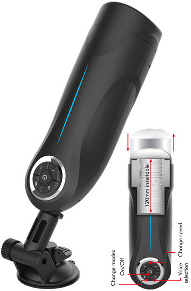 Jamyjob Milker Stroker Up & Down Function Masturbator