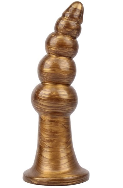 Gold Colt Bisley 16,5 cm Grövre analplugg