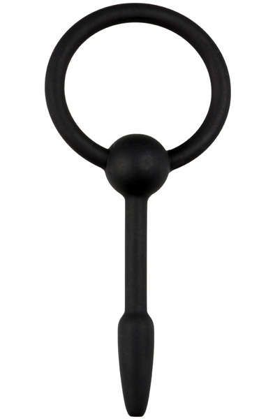 Small Silicone Penis Plug With Pull Ring Dilator