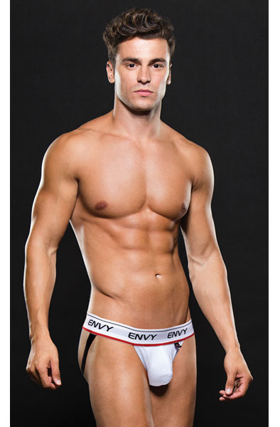 Envy Menswear Low-Rise Jockstrap White M/L Jockstrap