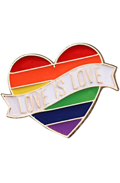 Love Is Love Rainbow Pin Pride Pin