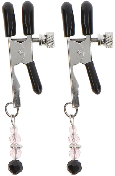 Taboom Adjustable Clamps With Beads Bröstvårtsklämmor