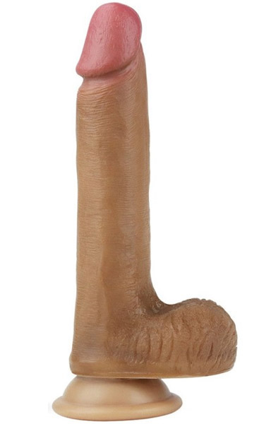 Dual Layered Platinum Silicone Cock 20,5cm Dildo