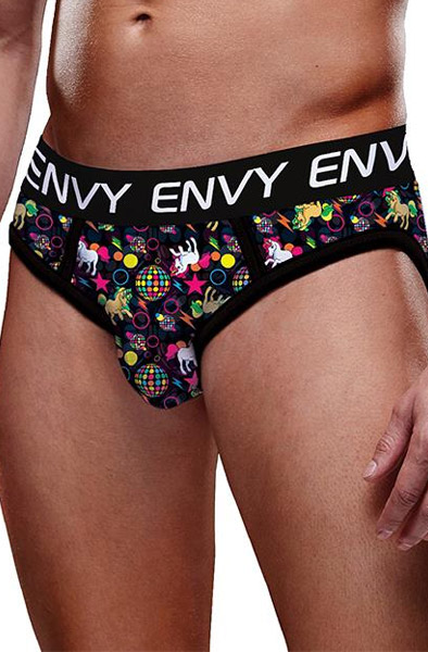 Disco Unicorn Bubble Butt Jock M/L Jockstrap