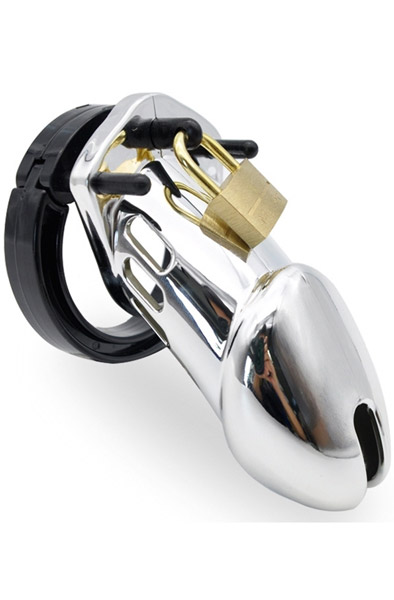 Sliver Male Chastity Cage CB6000 Medium Kyskhetsbur