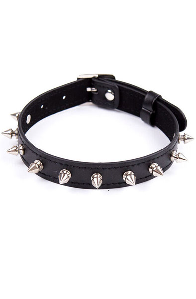 Fetish Collar Spikes Punk Collar Halsband