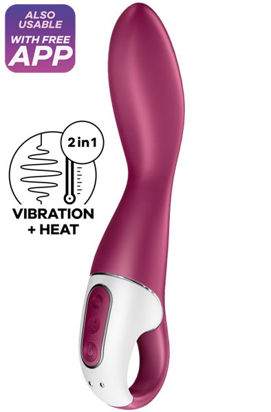 Satisfyer Heated Thrill Berry Appstyrd vibrator