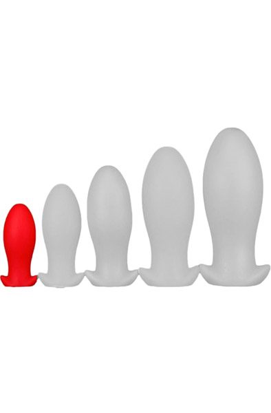 Eggplay Silicone Plug Saurus Egg Red Small Grövre analplugg