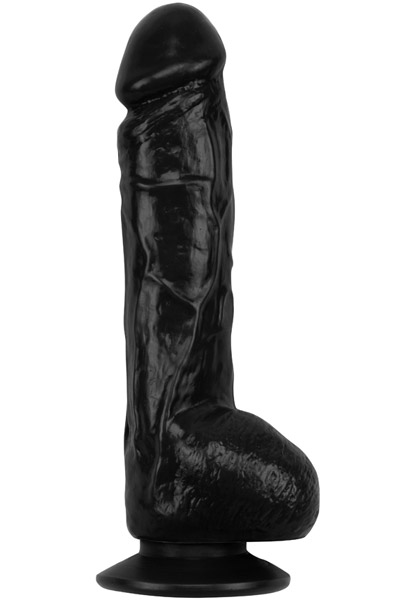 Orgasm Stealer Dildo Black 22 cm Dildo