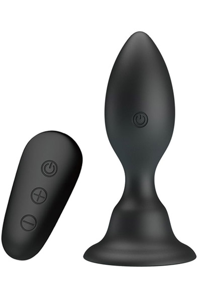 Mr. Play Vibrating Anal Plug With Remote Control Analplugg med vibrator