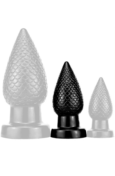 PineCock Plug Black Medium Grövre analplugg