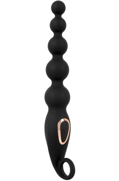 Anal Beads With Vibration Analkulor med vibration