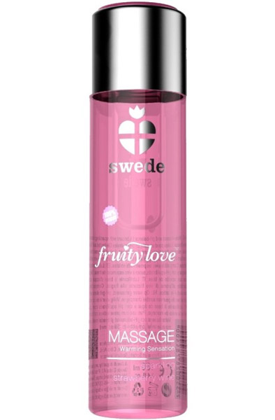 Fruity Love Massage Sparkling Strawberry Wine 120ml Massageolja