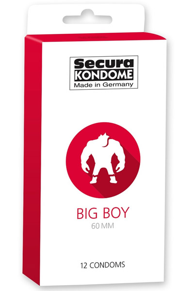 Secura Big Boy 12-pack Stora kondomer