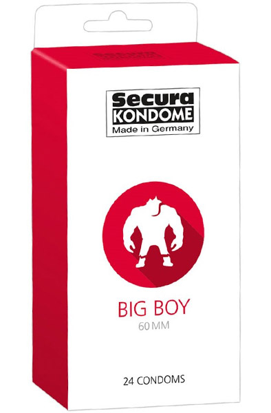 Secura Big Boy 24-pack Stora kondomer