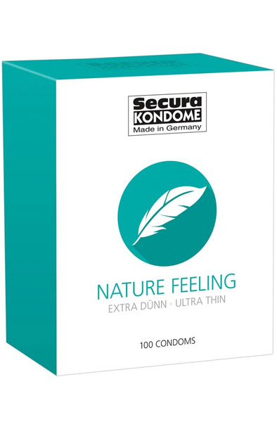 Secura Natural Feeling Ultra Thin 100-pack Storpack kondomer