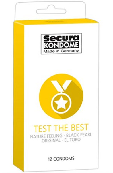 Secura Test The Best 12-pack Mixade kondomer