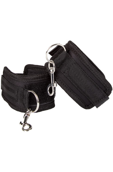 Diabolique Beginner Velcro Cuffs Black Handbojor